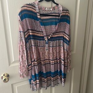 Velzera Tunic Blouse - Boho